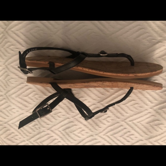 Cole Haan cork & leather thong sandal - Picture 3 of 3